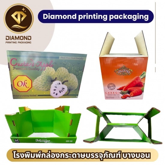 รับผลิตTrayและกล่องลูกฟูก offset