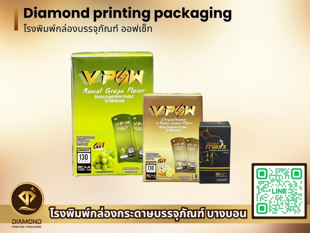 รับผลิตกล่องอาหารเสริม กล่องใส่ยา