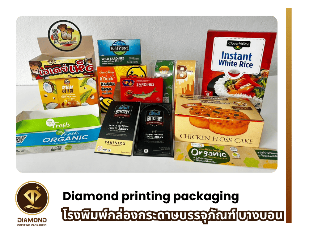 รับทำกล่องกระดาษตามแบบ